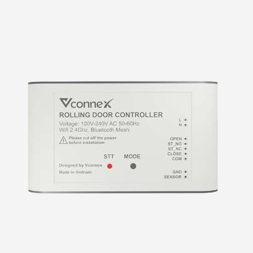 Hướng dẫn sử dụng bộ điều khiển cửa cuốn Vconnex
