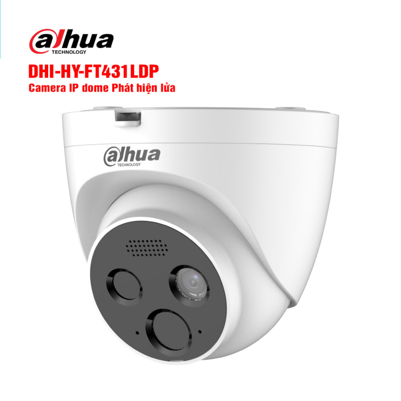 Camera IP thông minh phát hiện lửa 4MP DAHUA DHI-HY-FT431LDP Camera IP thông minh phát hiện lửa 4MP DAHUA DHI-HY-FT431LDP