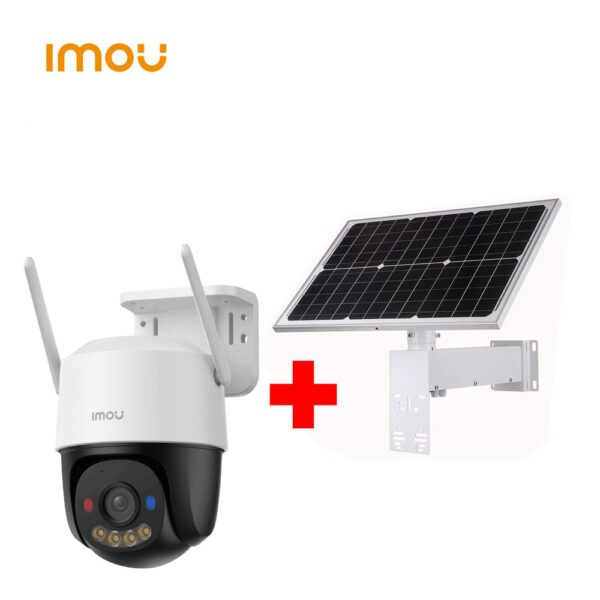 Camera quay quét 4G 3MP Imou IPC-K7FP-3HOTE + Pin Solar 40W12V20AH 4020A1