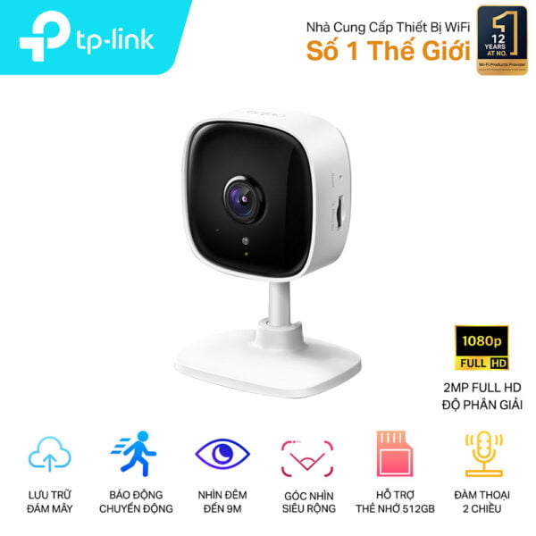 Camera Wifi giám sát trong nhà 2MP TP-Link Tapo C100