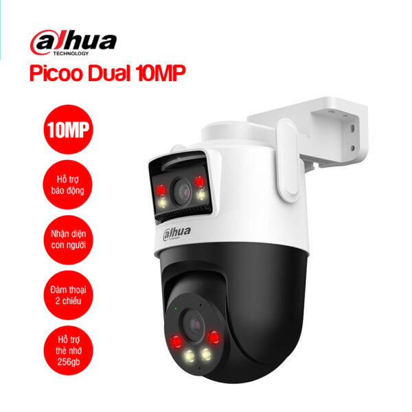 Camera Wifi quay quét mắt kép DAHUA Picoo Dual D1 10MP (DH-P5D-5F-PV)