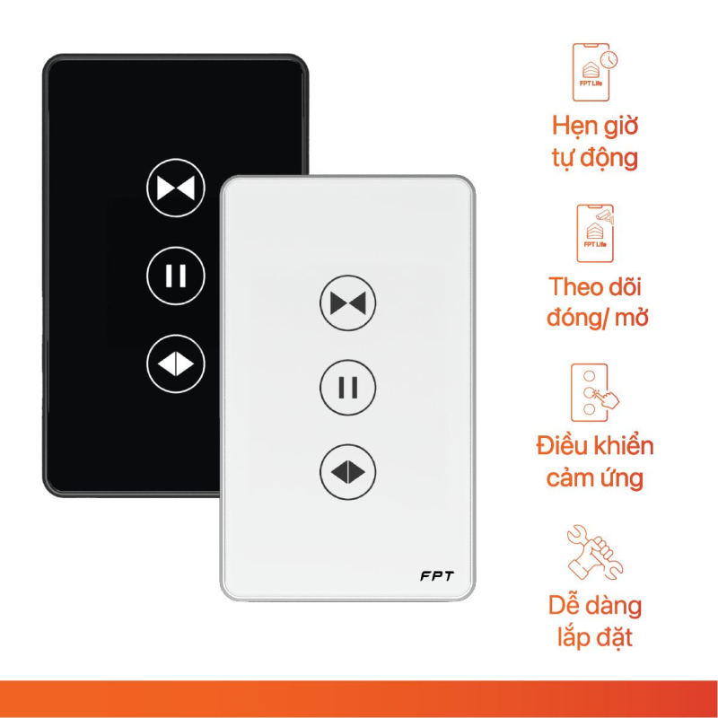 Công Tắc Điều Khiển Rèm Cửa Thông Minh Fpt