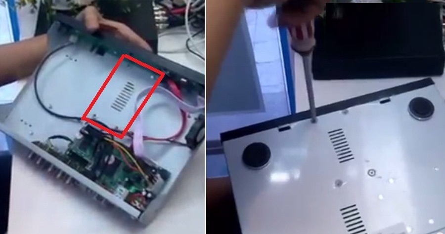 Hướng dẫn lắp đặt ổ cứng đầu ghi hình Camera