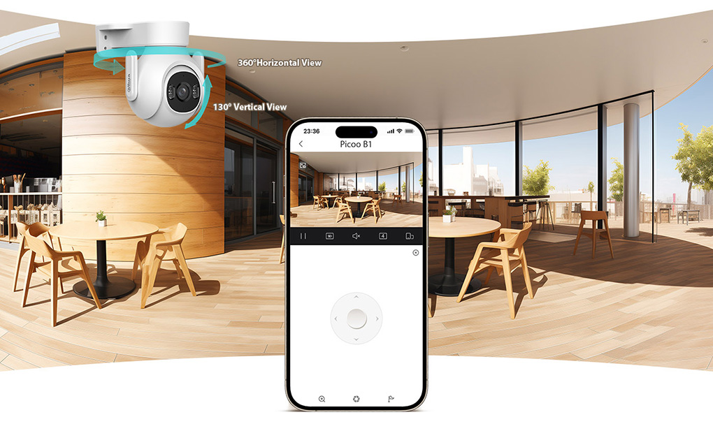 Camera SpeedDome Wifi Dahua DH-P5B-PV (PICOO B1 5MP)