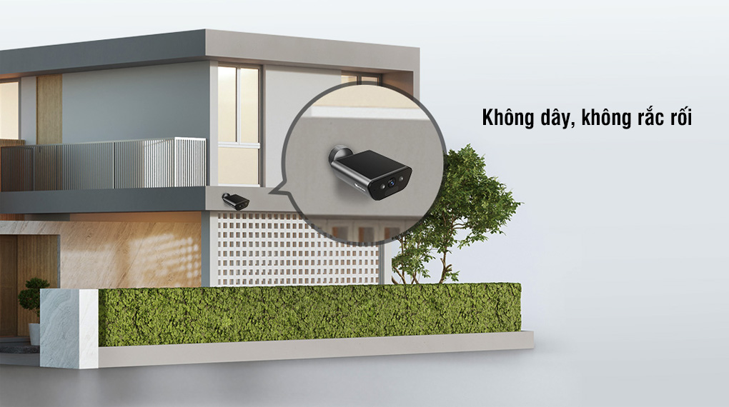 Camera AI Wifi dùng pin EZVIZ EB5 4K 8MP