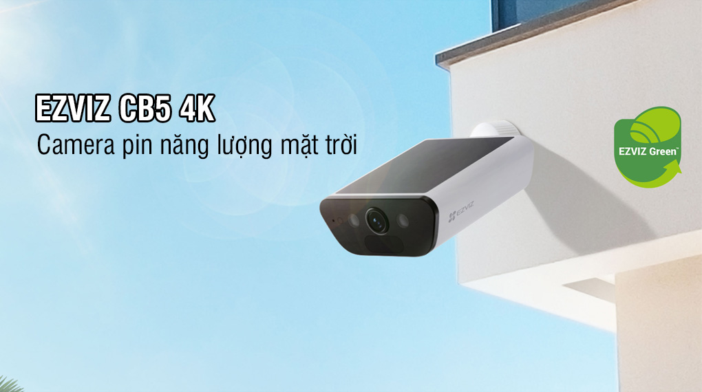 camera Wifi dùng pin EZVIZ CB5 4K