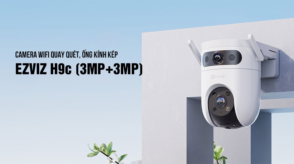 Camera Speed Dome AI Wifi EZVIZ H9c 6MP