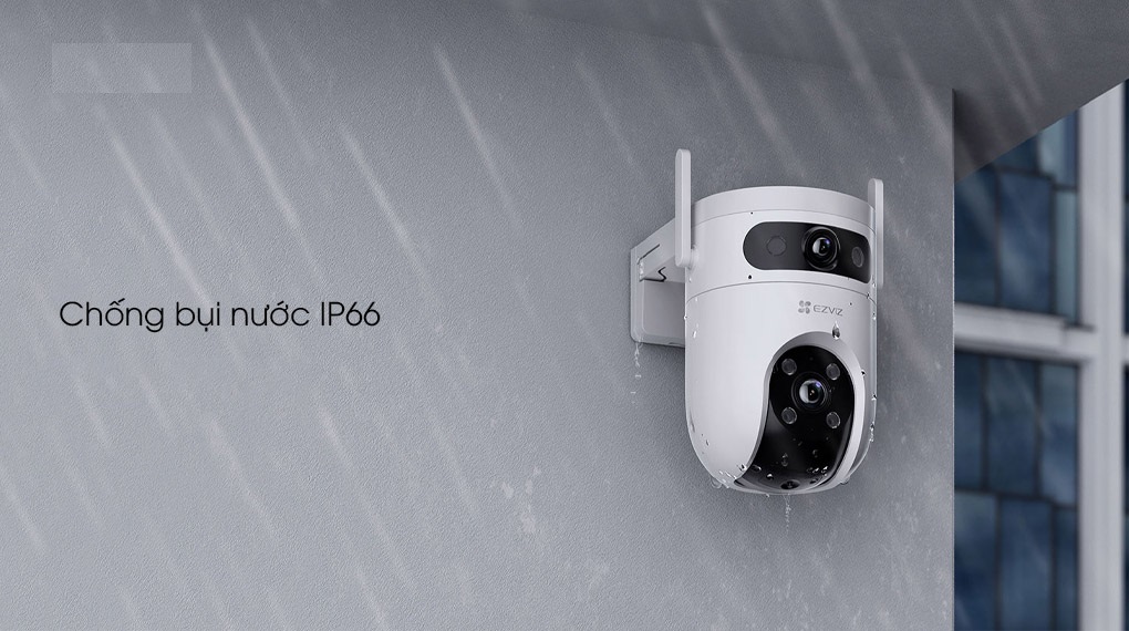 Camera WiFi Speed Dome, ống kính kép (5MP+5MP) EZVIZ H9c Dual 10MP