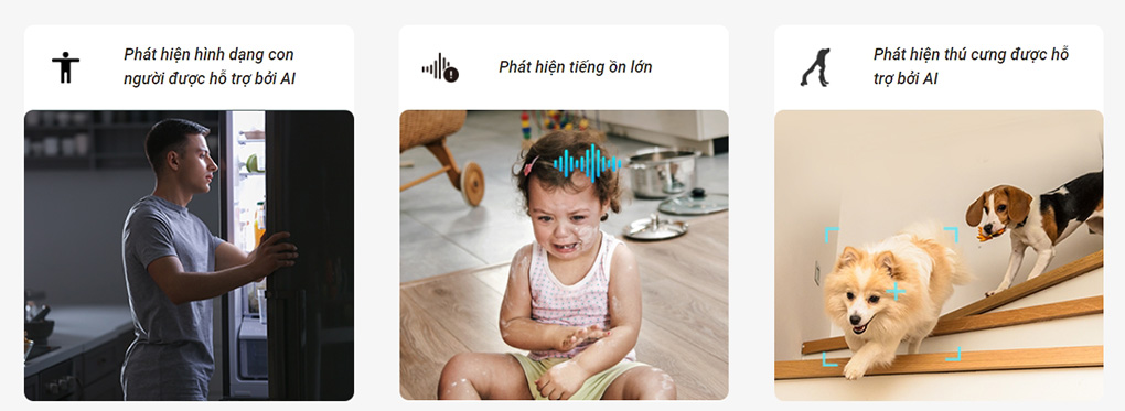 Camera Wifi trong nhà 360 độ, AI thông minh EZVIZ C6C 4K
