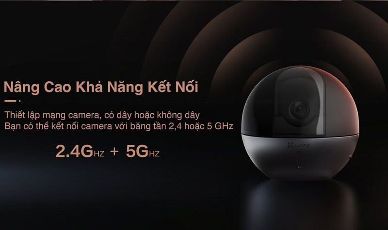 Camera WiFi trong nhà AI thông minh EZVIZ E6 3K