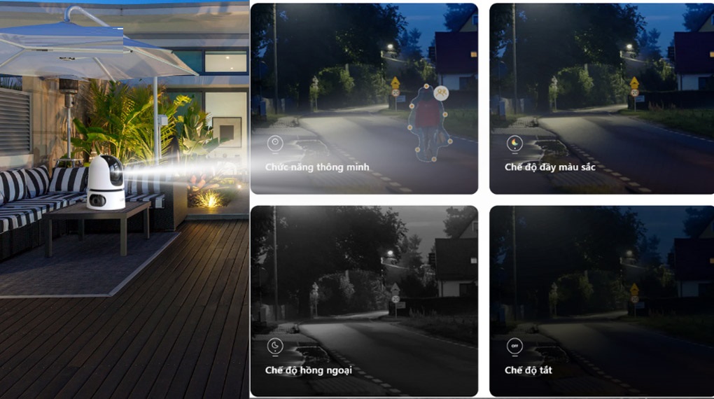 Camera Wifi trong nhà 2 mắt kép iMOU Ranger Dual 10MP IPC-S2XP-10M0WED