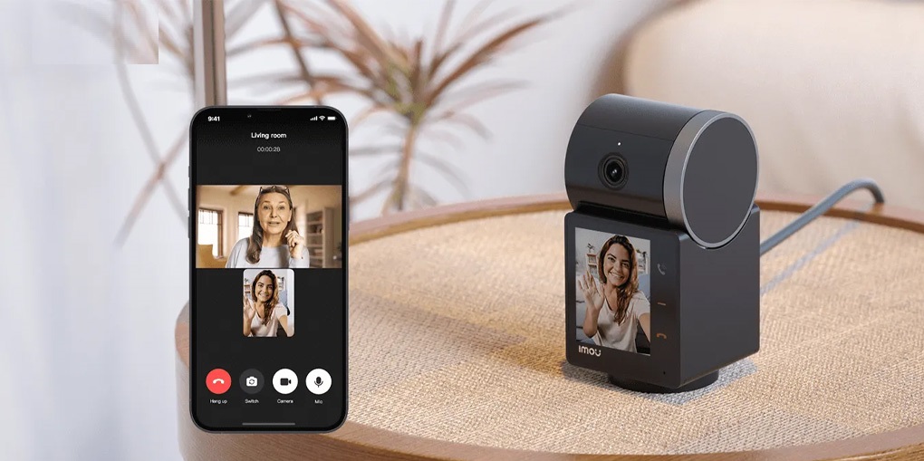 Camera Wifi để bàn,gọi video 2 chiều tích hợp pin 2000mAh] iMOU IPC-S2VBP-5M0WR 