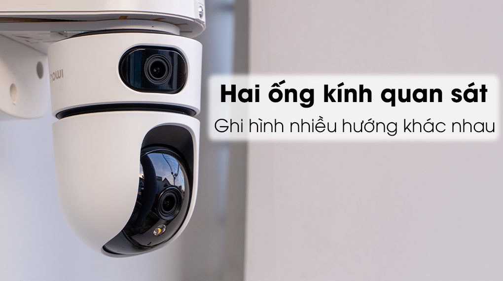 Camera Wifi trong nhà 2 mắt kép iMOU Ranger Dual 10MP IPC-S2XP-10M0WED