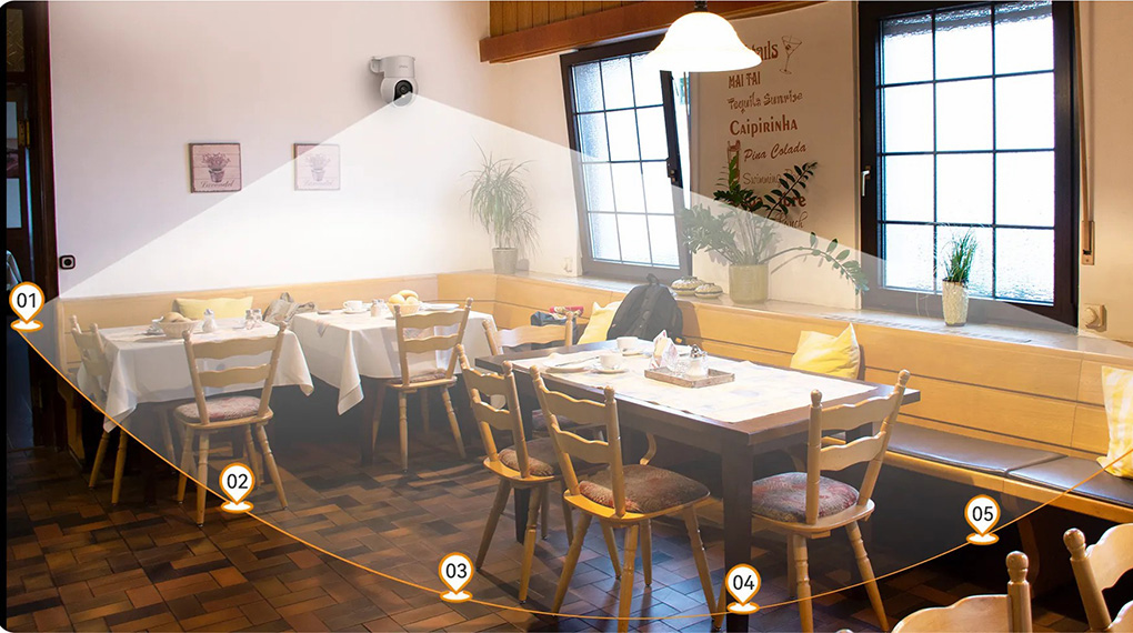 Camera Wifi trong nhà iMOU Ranger Mini 5MP - Gắn tường