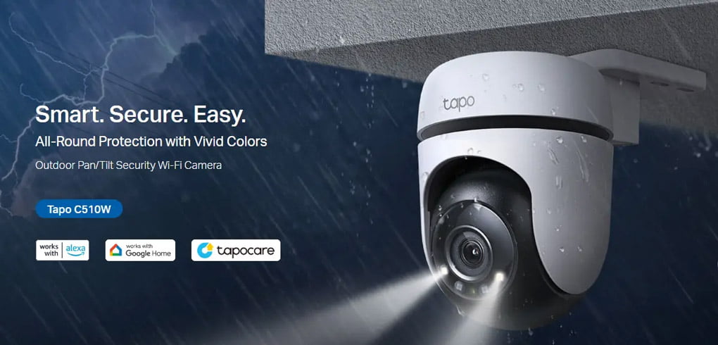 Camera Wifi an ninh ngoài trời 3MP TP-Link Tapo C510W 2K