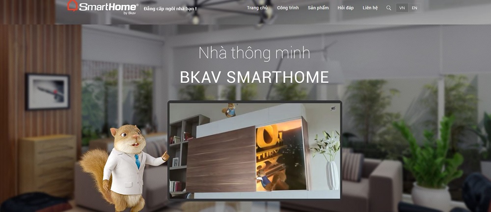 Nhà thông minh BKAV tại nam Định