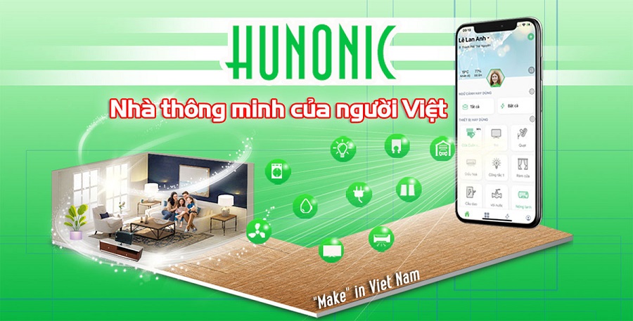 Nhà thông minh Hunonic tại Nam Định
