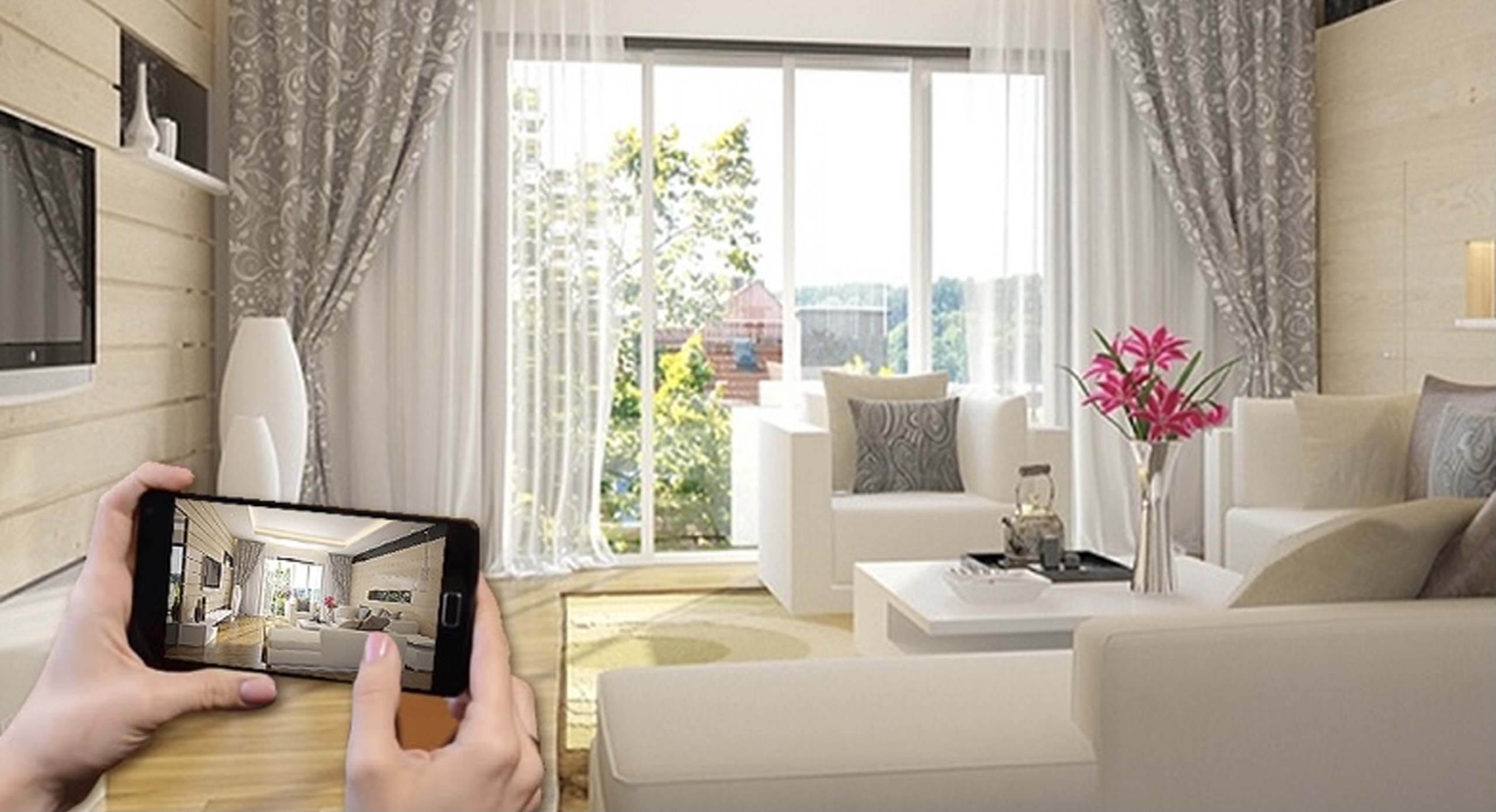 Điều khiển rèm cửa tự động bằng điện thoại