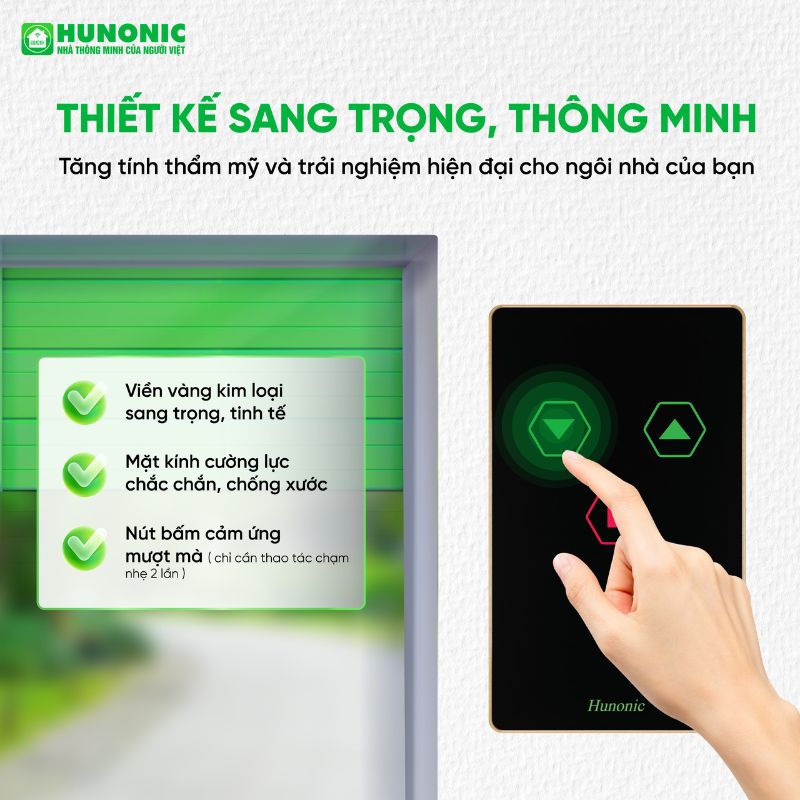 Công tắc cửa cuốn Hunonic Door S