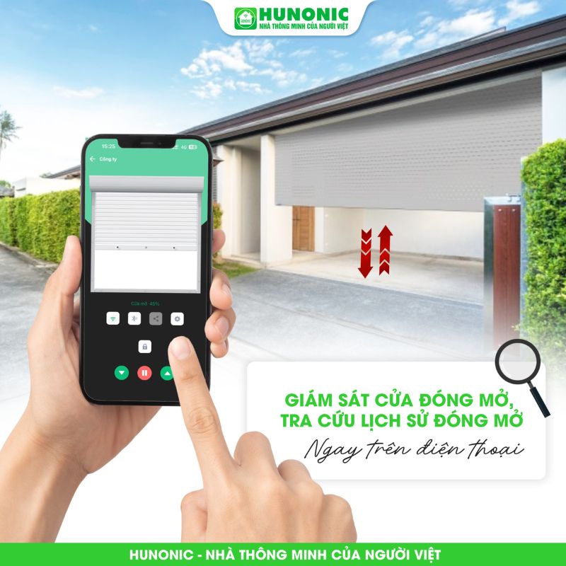 Công tắc cửa cuốn Hunonic Door S