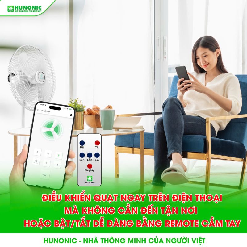 Ổ cắm quạt thông minh SK18