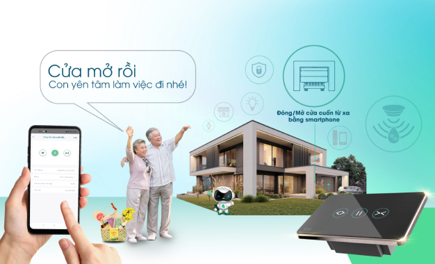 Công tắc cửa cuốn Ble Ralli