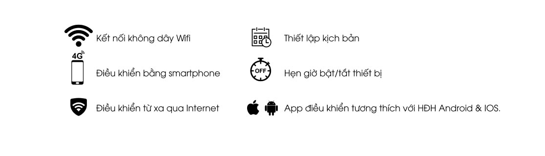Công tắc thông minh Wifi Ralli