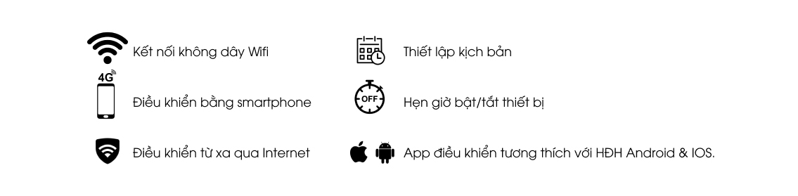 Công tắc cửa cuốn Wifi Ralli