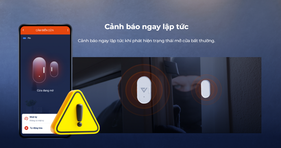 cảm biến cửa thông minh Vconnex