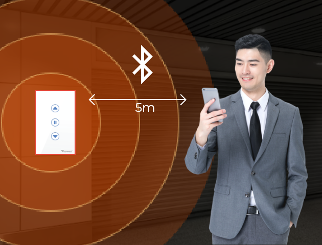 Công tắc cổng, cửa quấn thông minh Vconnex