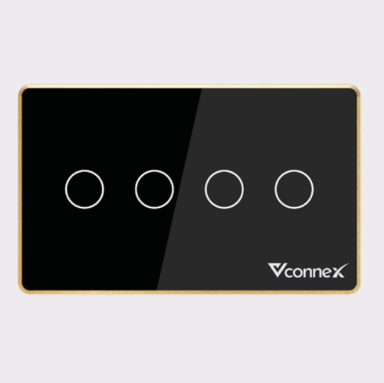 Công tắc thông minh Vconnex mặt chữ nhật