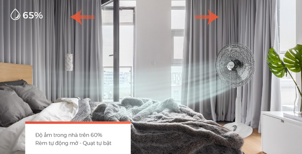 Động cơ rèm thông minh Vconnex