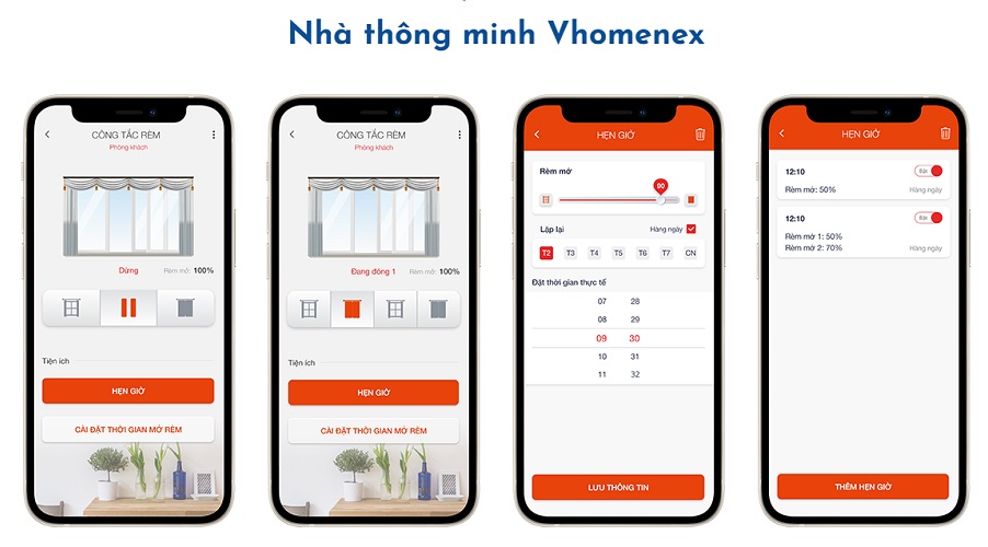 Động cơ rèm thông minh Vconnex