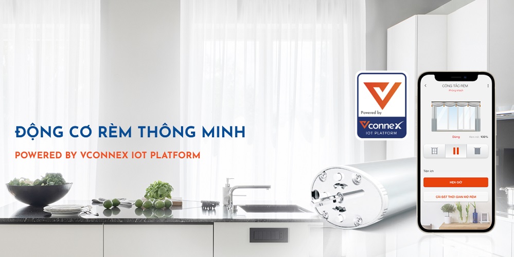 Động cơ rèm thông minh Vconnex
