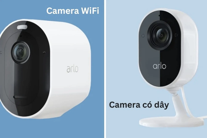 So sánh camera WiFi và camera có dây, Nên lựa chọn loại nào?
